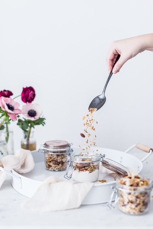 Kokosovo-mandlová granola