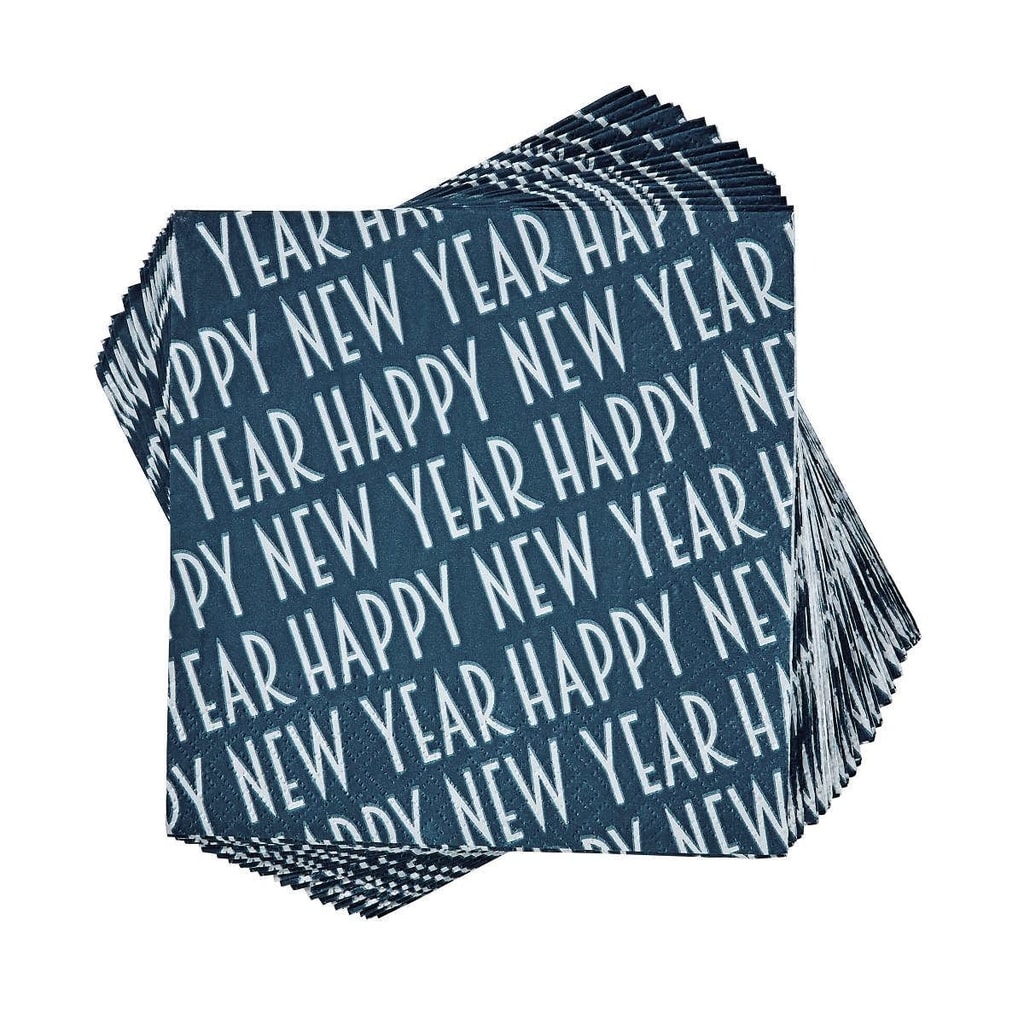 APRÉS Papírové ubrousky "Happy New Year" 20 ks