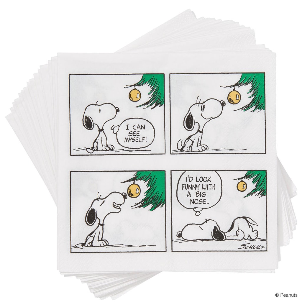 PEANUTS Papírové ubrousky Snoopy