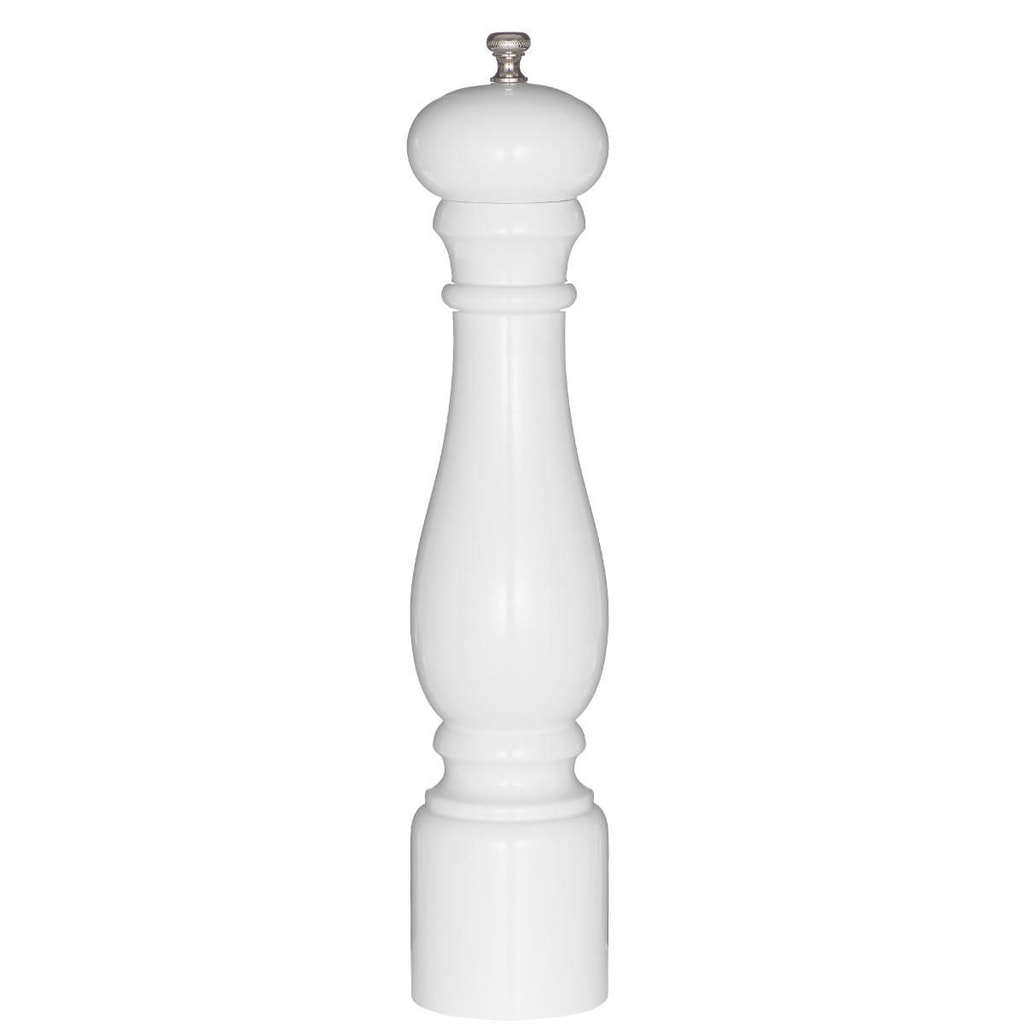 SPICE SCRAPER Mlýnek na pepř 32 cm - bílá