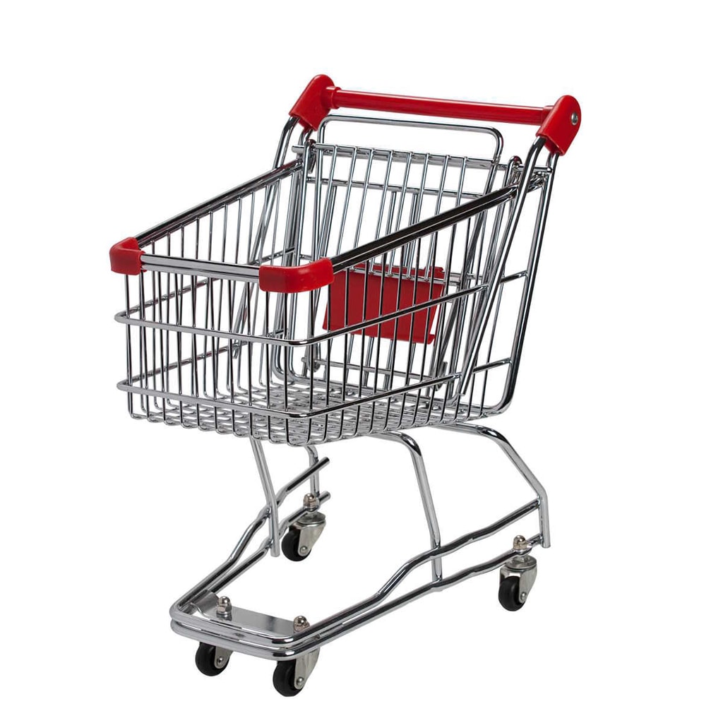SUPERMARKET Nákupní vozík velký - červený