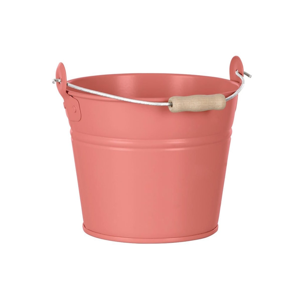 ZINC Kbelík 16 cm - korálová