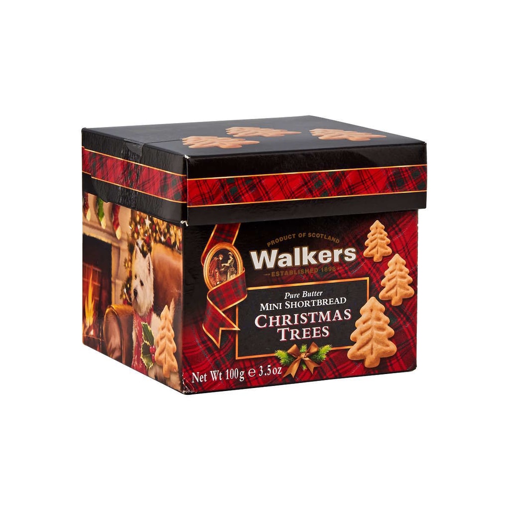WALKERS Máslové sušenky vánoční stromky 100 g