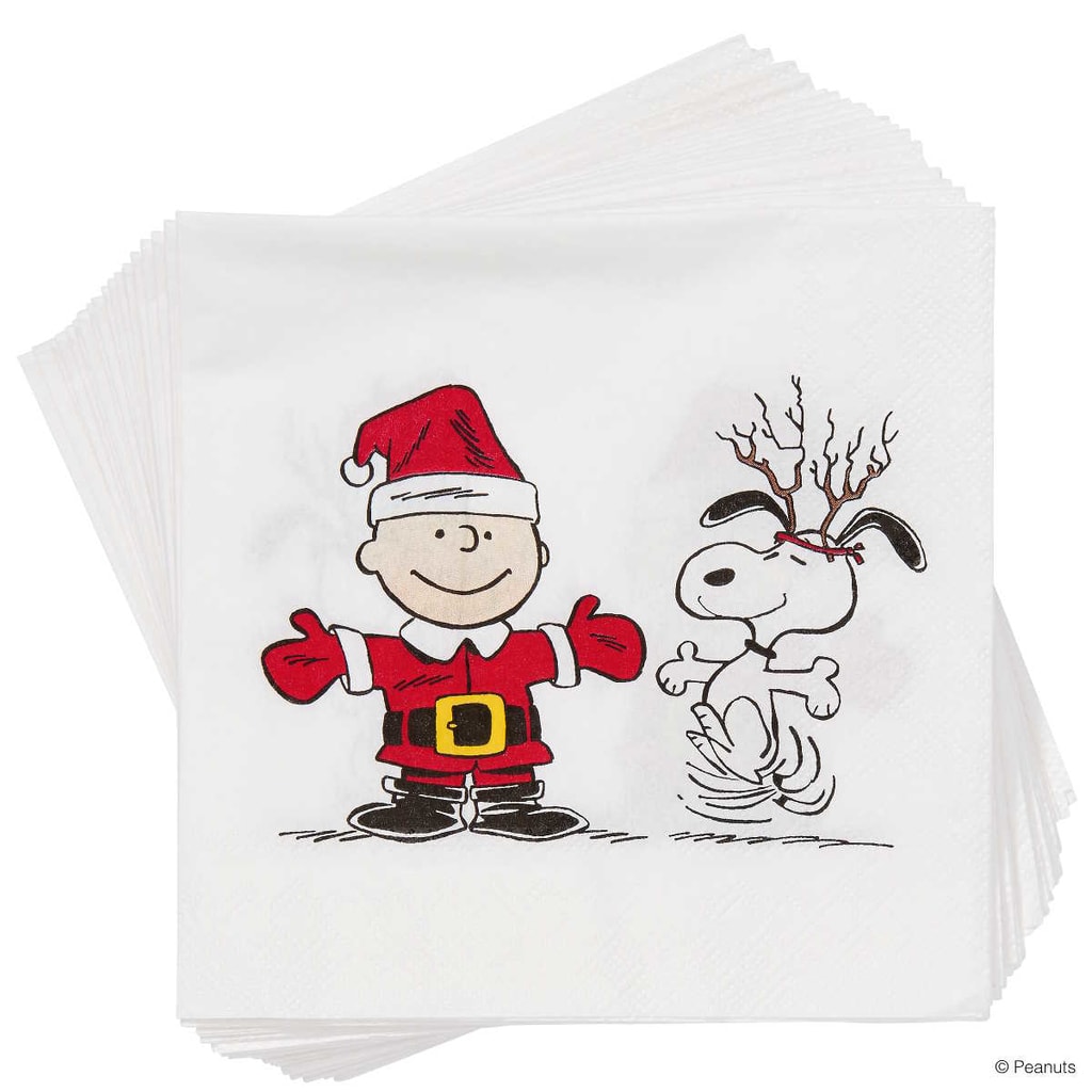 PEANUTS Papírové ubrousky Charlie & Snoopy
