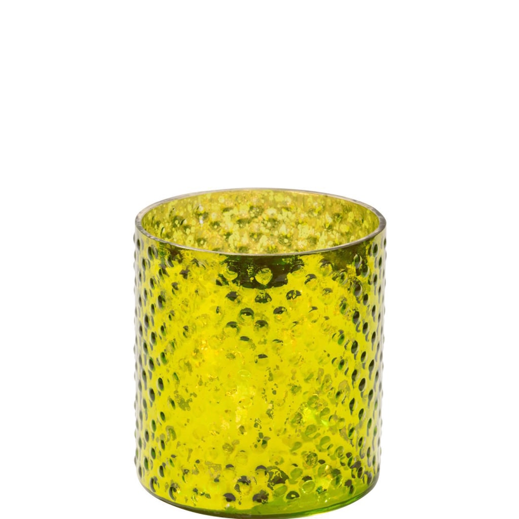 DELIGHT Svícen na čajovou svíčku 8 cm - zelená
