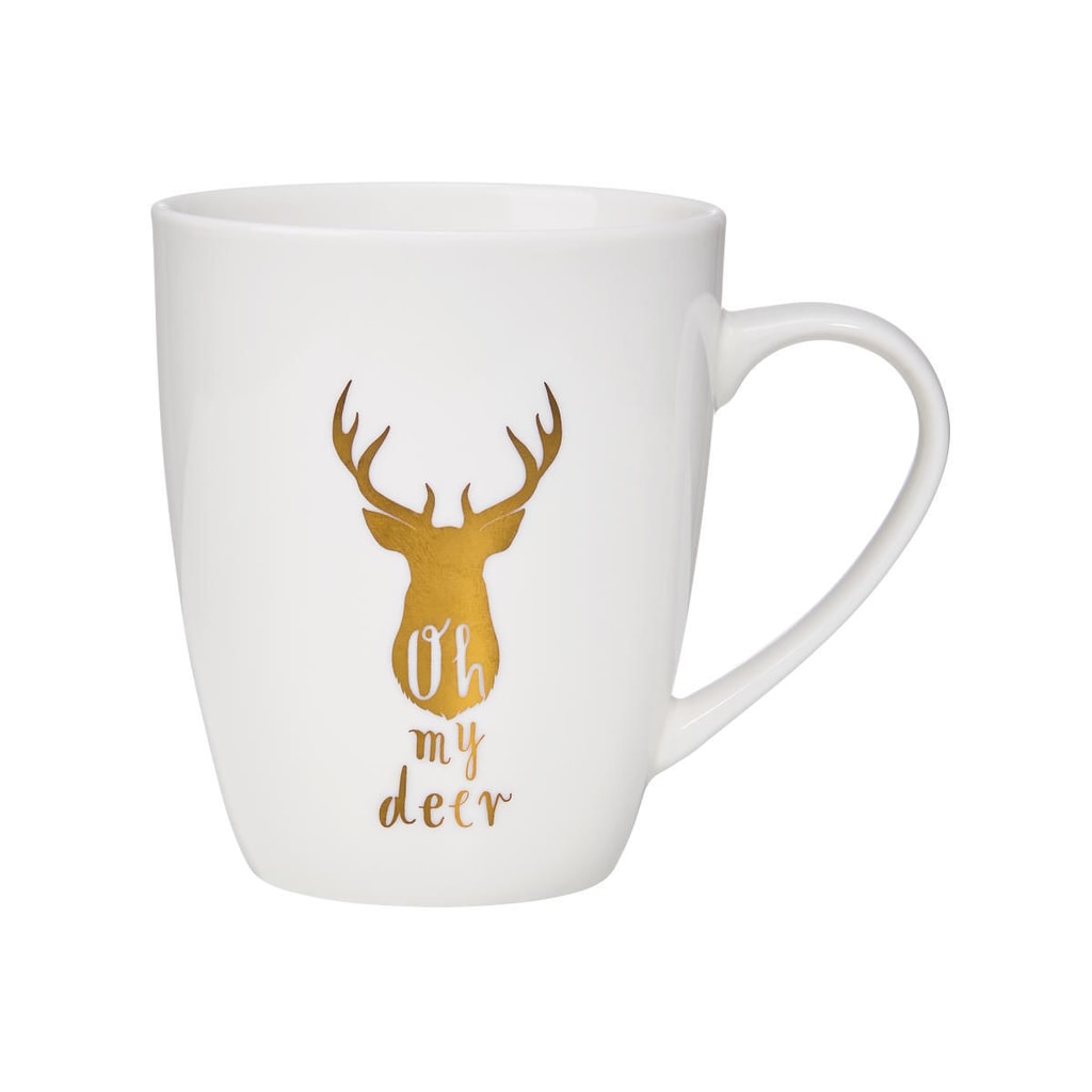 WHITE XMAS Hrnek "Oh my deer" 350 ml