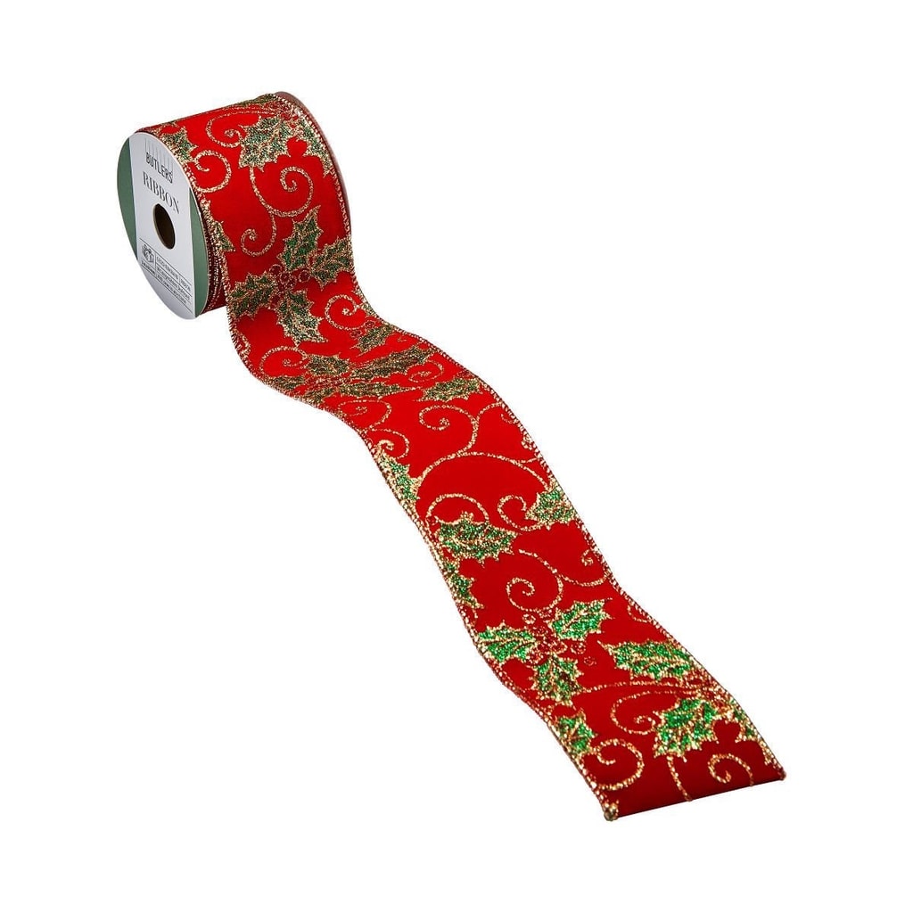 RIBBON Dárková stuha cesmína