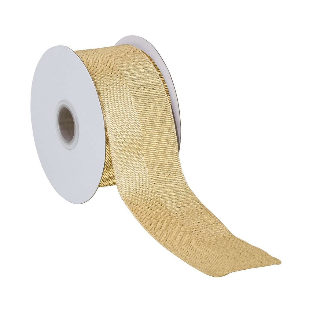 RIBBON Dárková stuha 3 m - zlatá