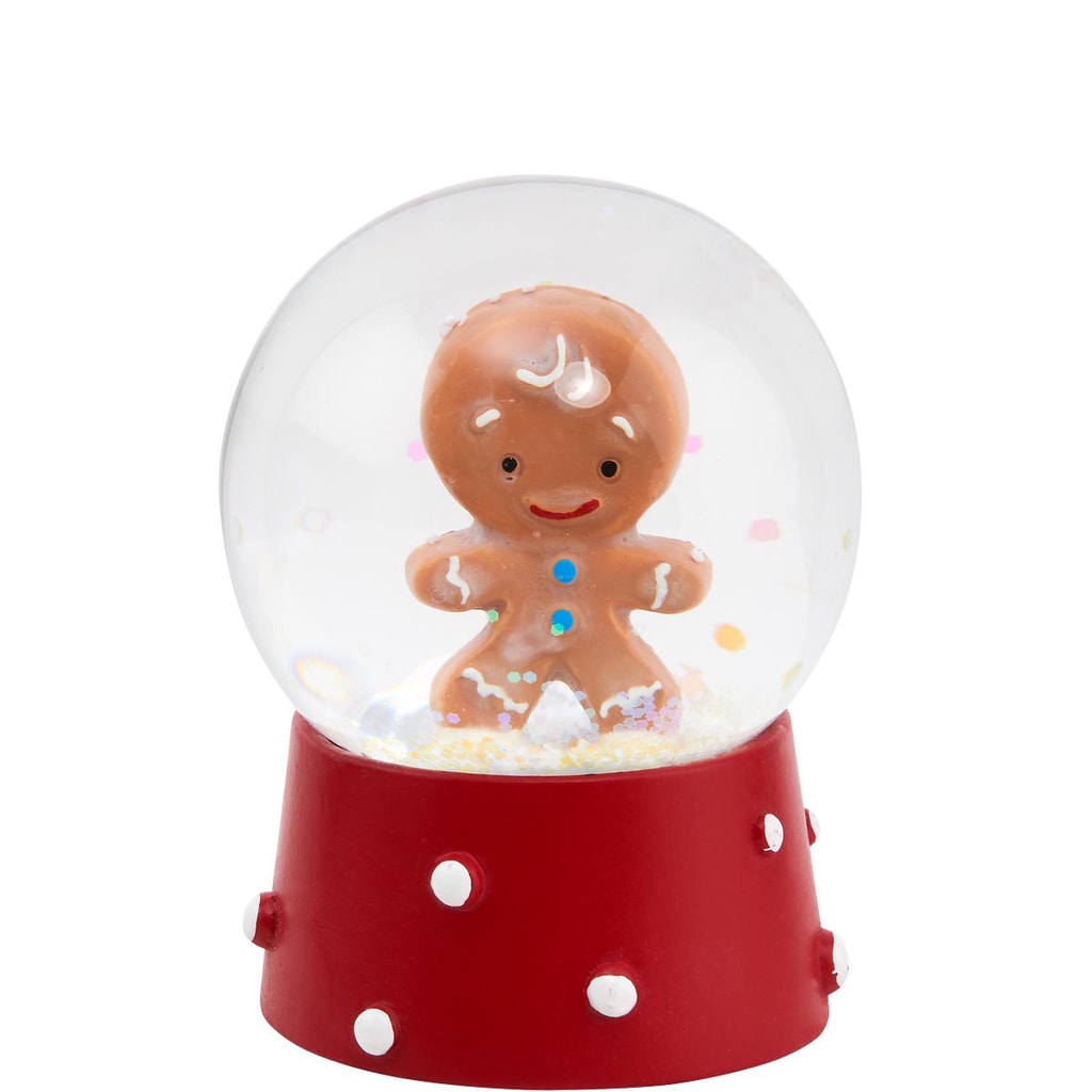 X-MAS Sněhová koule pan Perníček