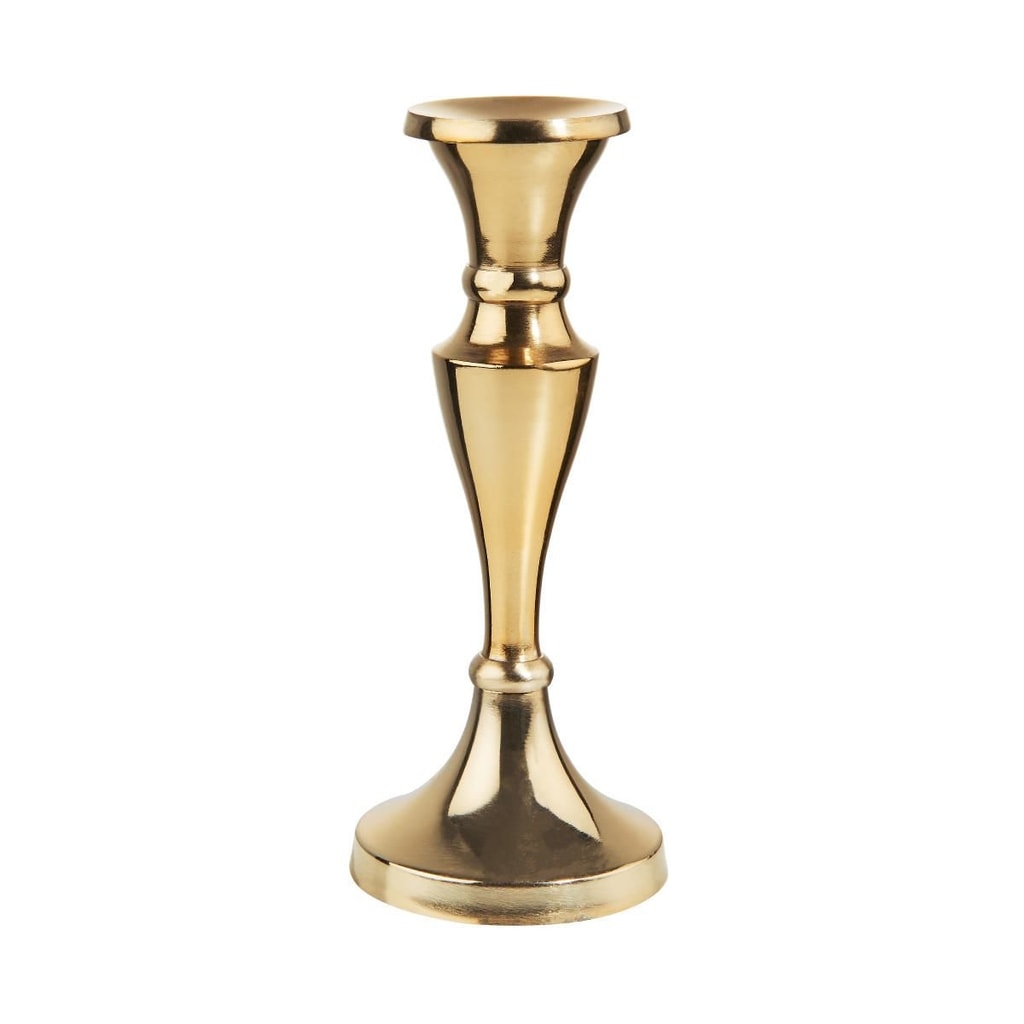 SILVERLIGHT Svícen 24 cm - zlatá