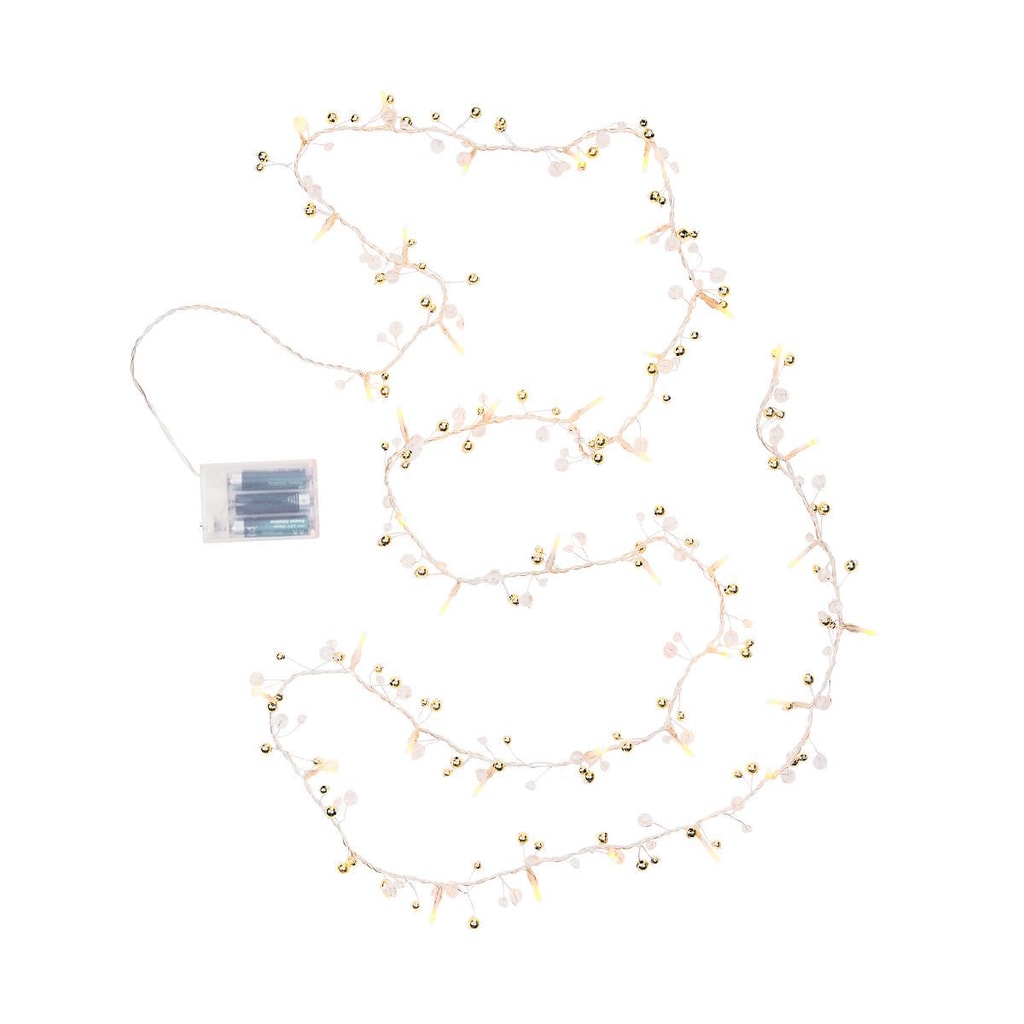 JINGLE LIGHTS Světelný řetěz perly 40 světel
