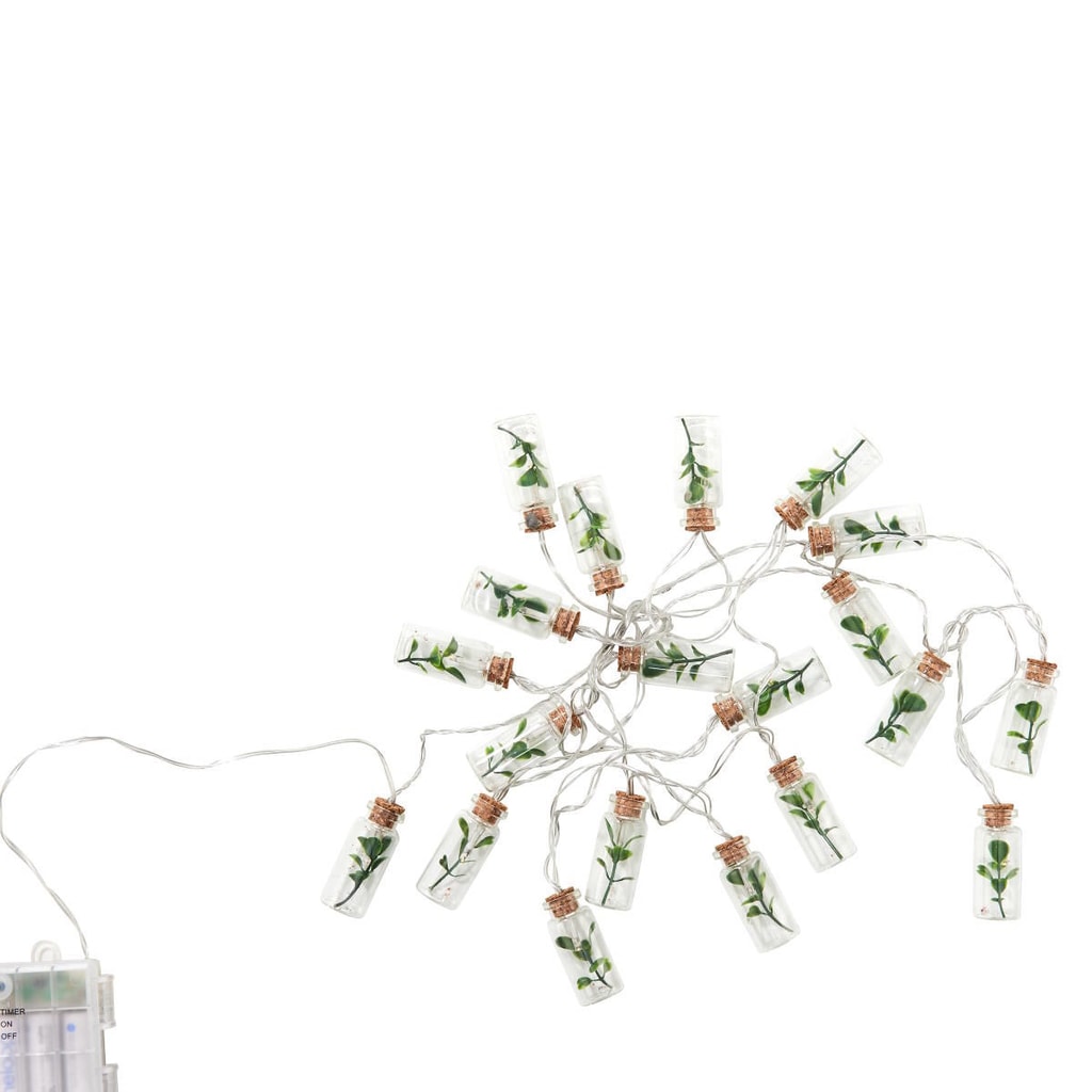 URBAN JUNGLE Světelný LED řetěz zavařovačky