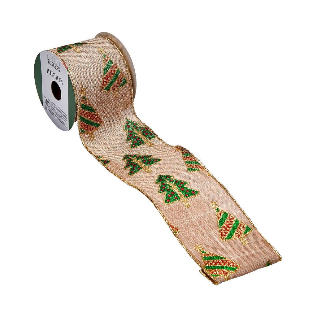 RIBBON Dárková stuha vánoční stromek
