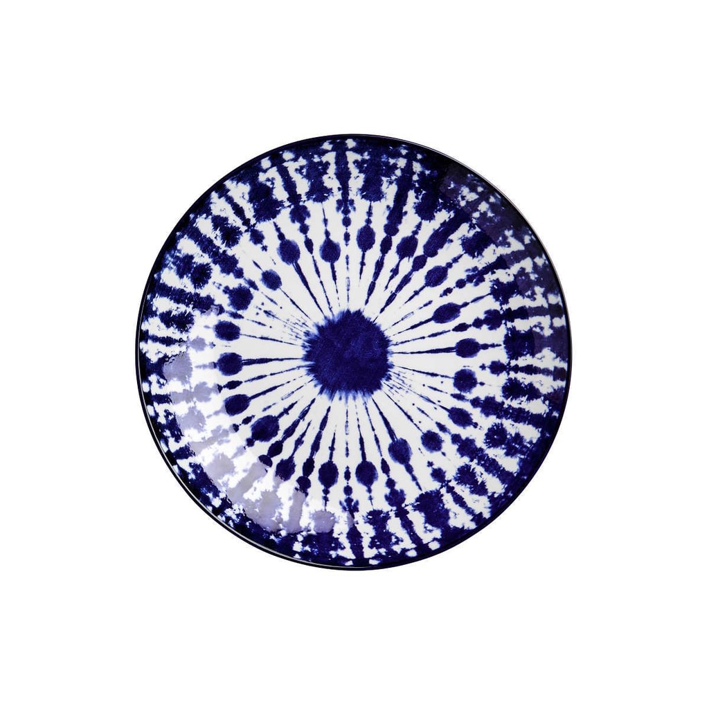 INDIGO SKY Talíř batik 20,5 cm