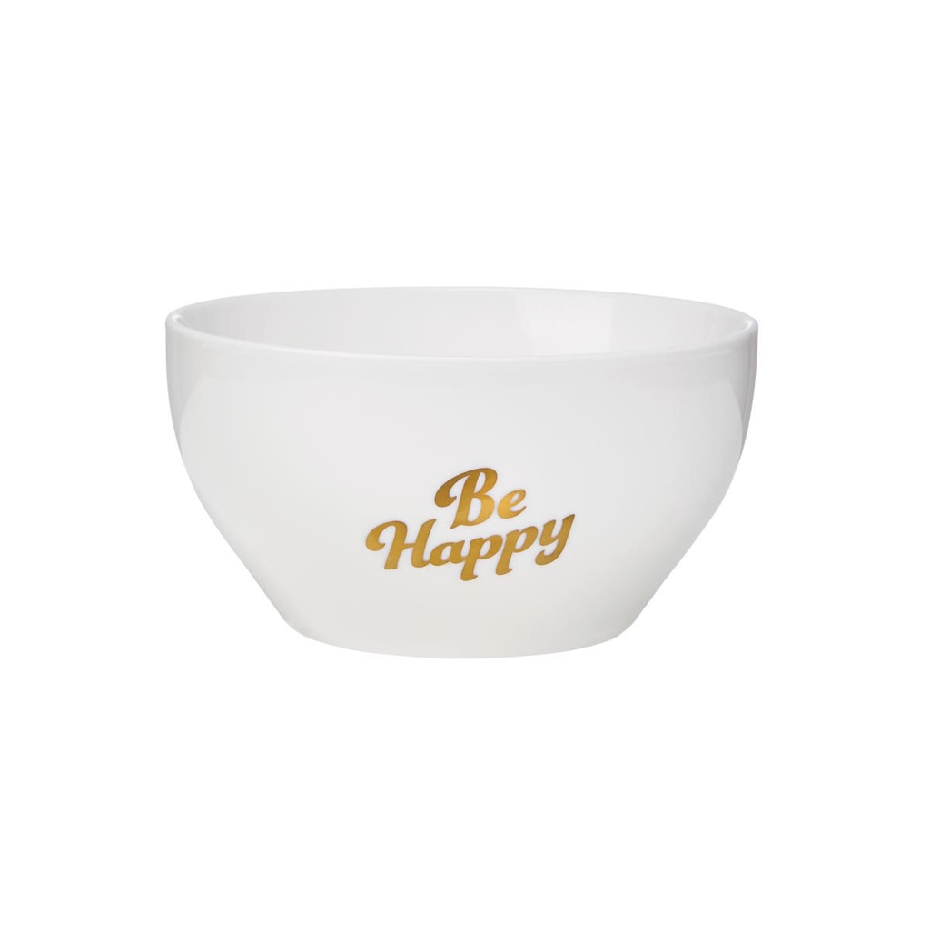 WHITE XMAS Miska "Be Happy" 600 ml