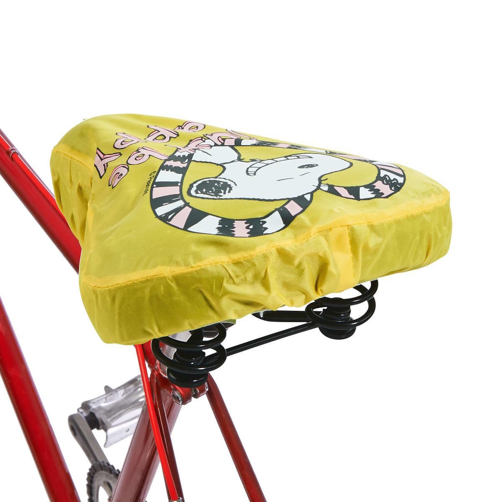 PEANUTS Potah na sedlo Snoopy - žlutá