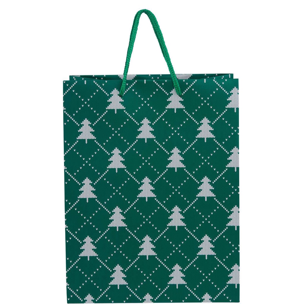 X-MAS Dárková taška stromeček, velký