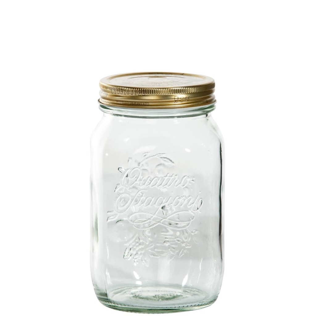 QUATTRO STAGIONI Sklenice zavařovací 1000 ml