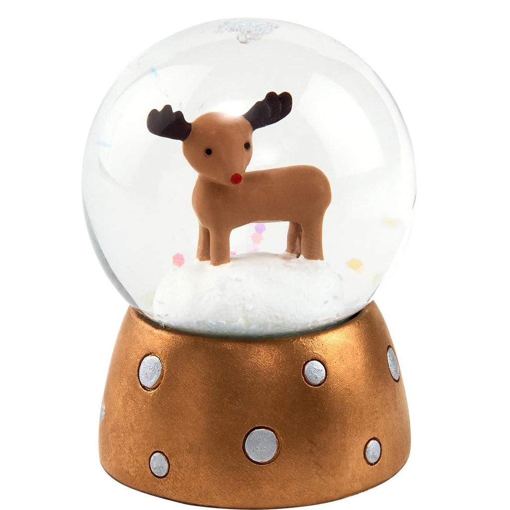 X-MAS Sněhová koule se sobem