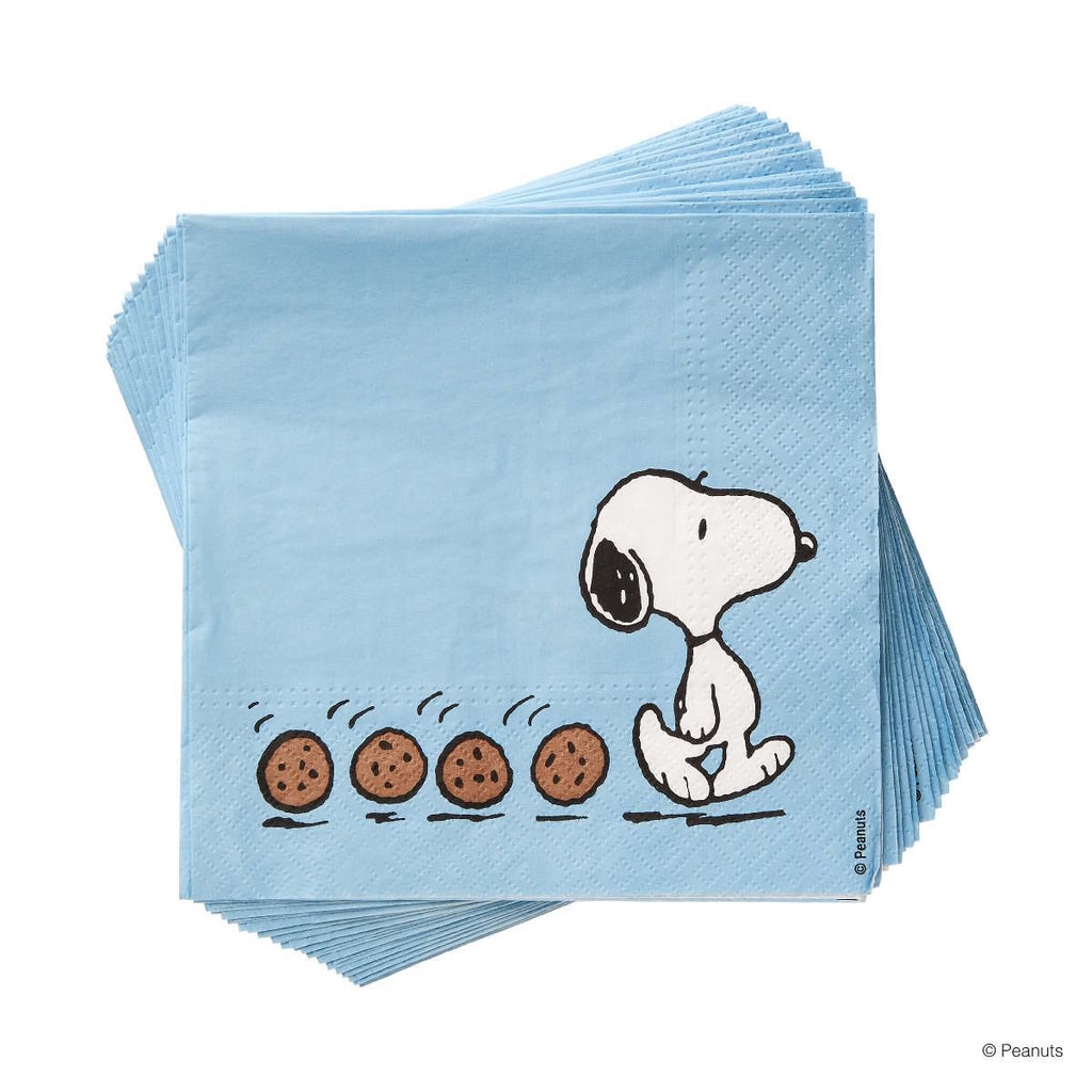 PEANUTS Papírové ubrousky Snoopy