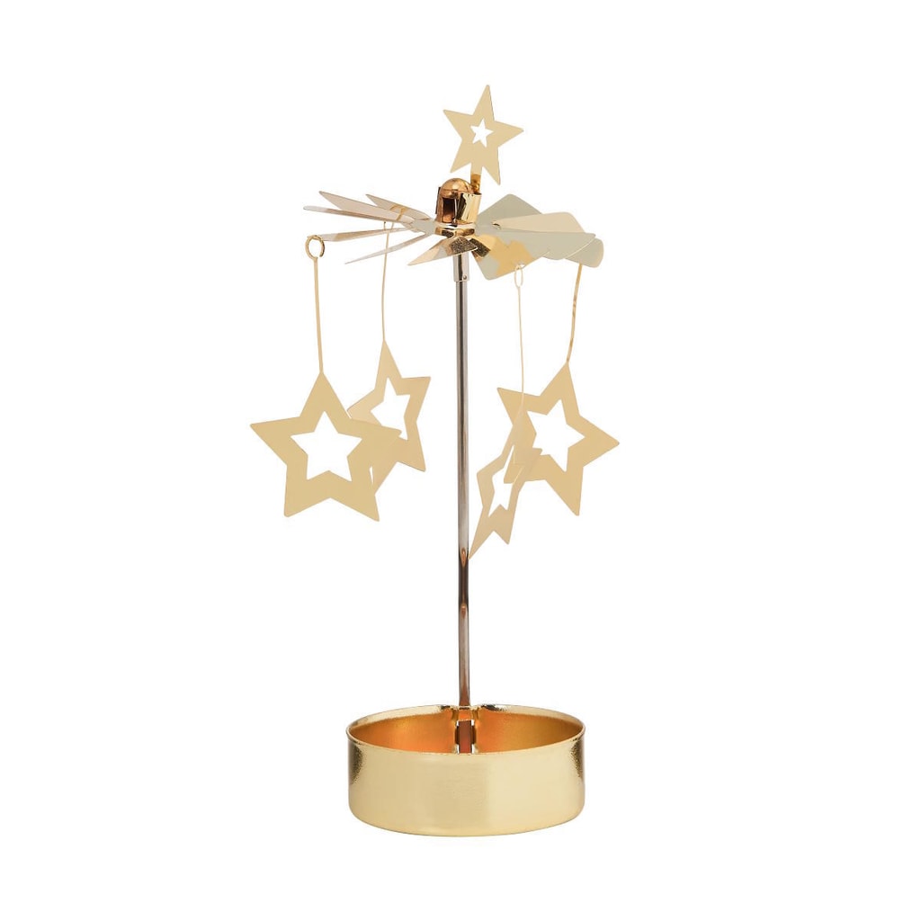 MERRY-GO-ROUND Kolotoč na čajovou svíčku hvězda