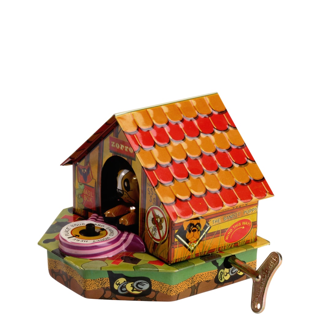 TIN TREASURE Kasička psí bouda