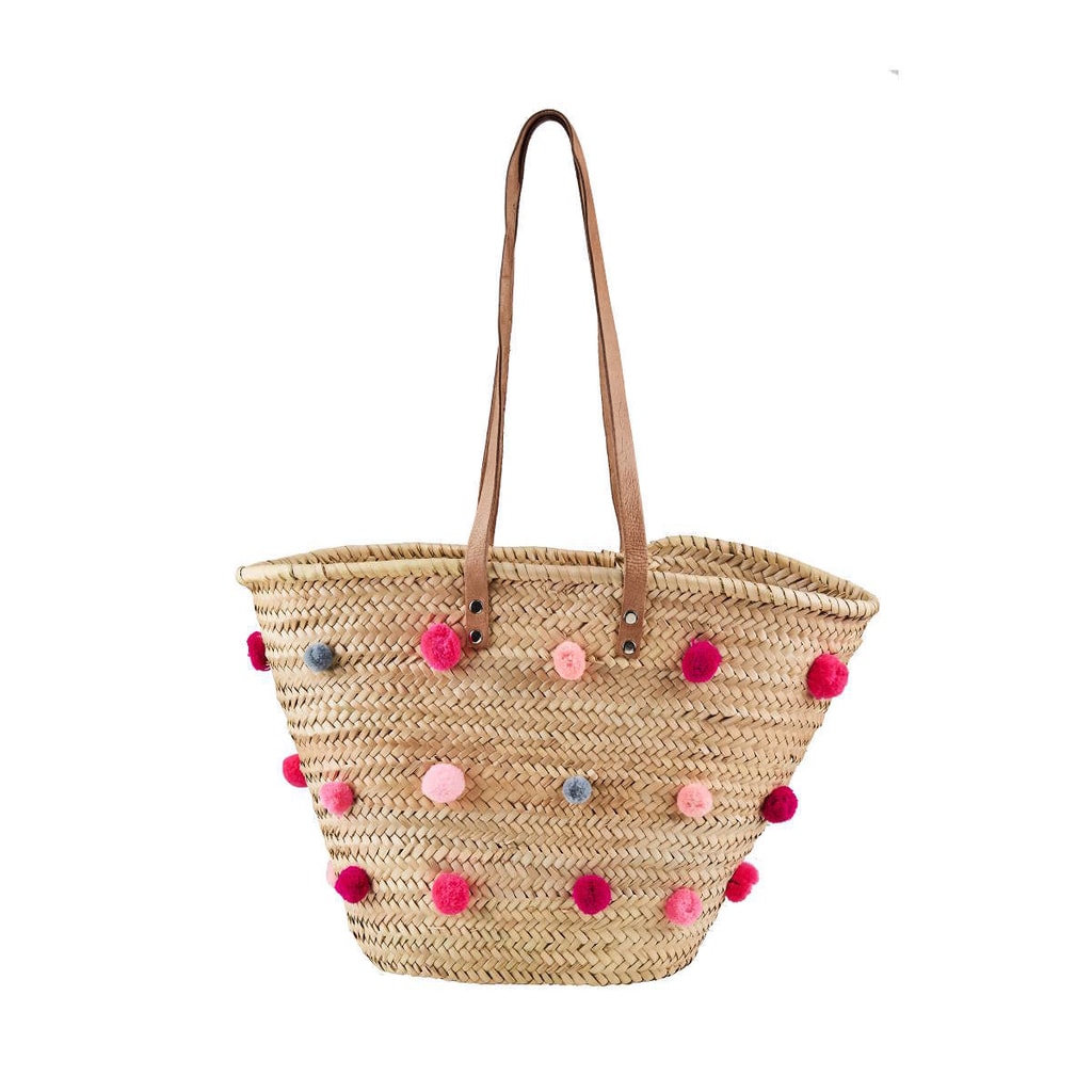 HOLIDAY Plážová taška Pompom