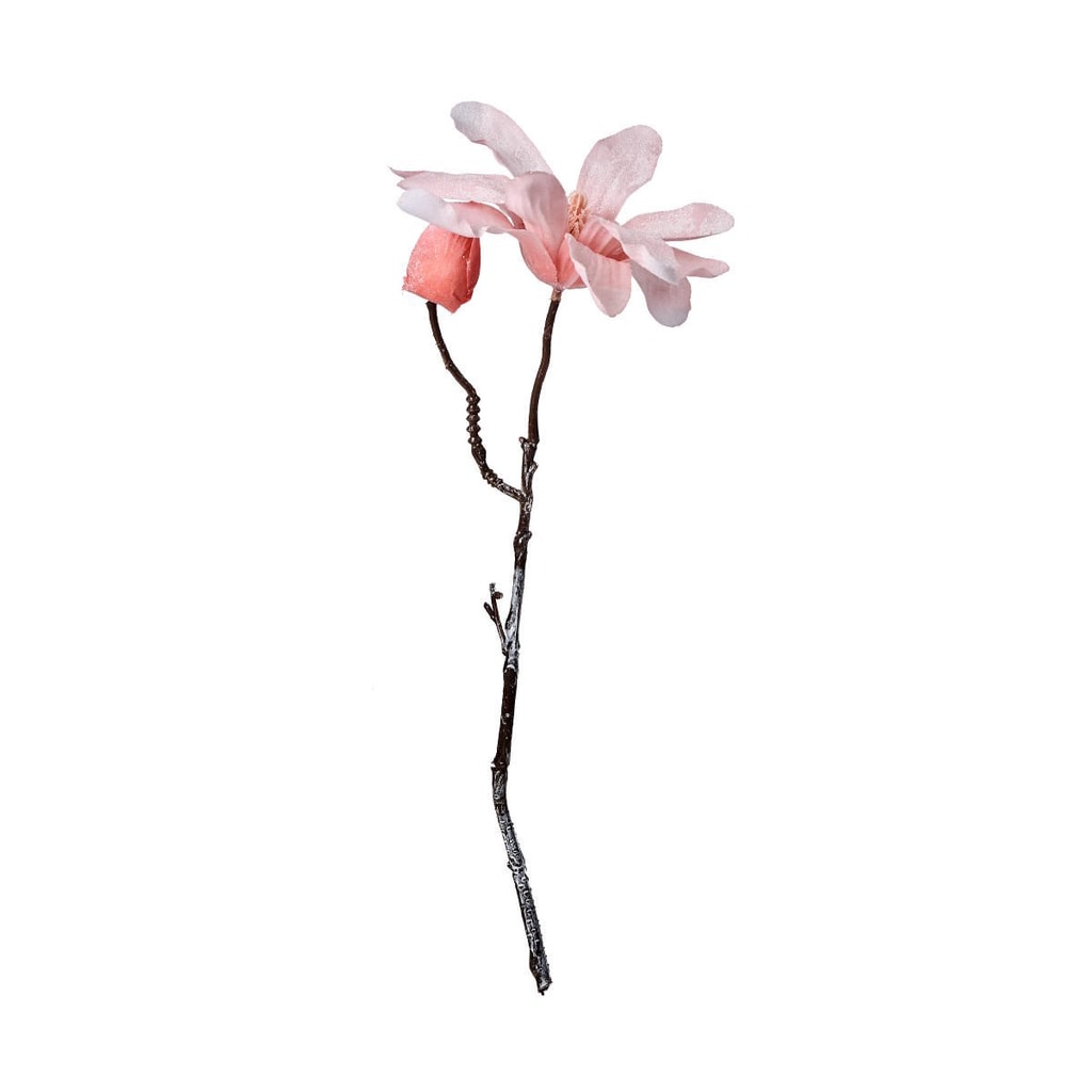 WINTERGREEN Magnólie omrzlá 32 cm - sv. růžová