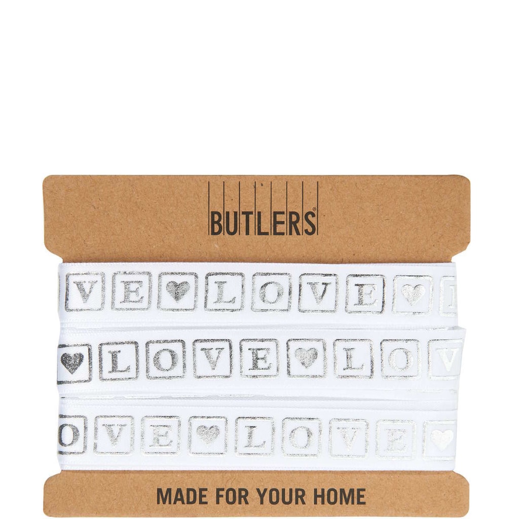 RIBBON Stuha LOVE LETTERS